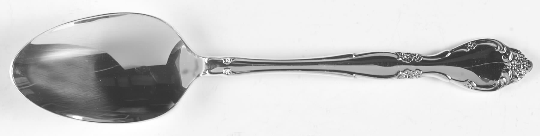 Affection (Silverplate, 1960) Dessert/Oval Soup Spoon by Oneida Silver-1