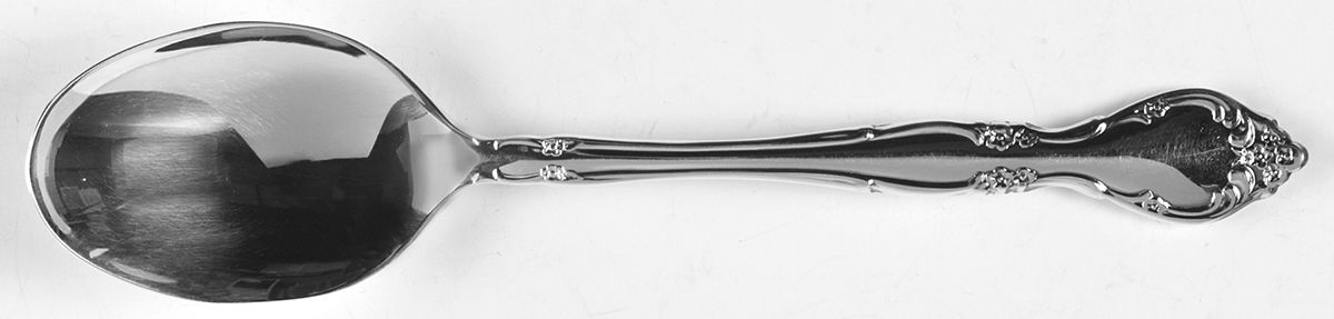 Affection (Silverplate, 1960) Oval Place Soup Spoon by Oneida Silver-1