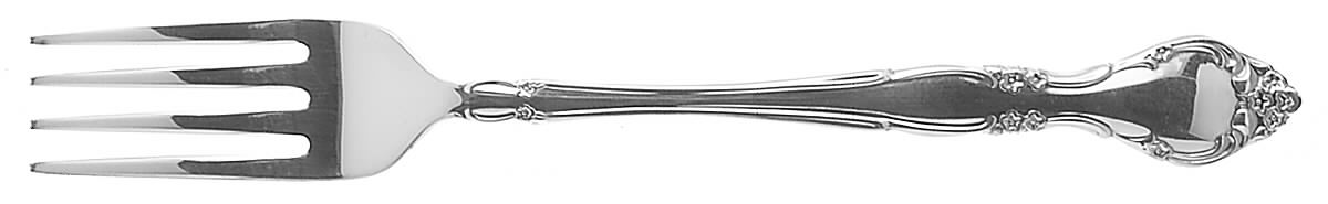 Affection (Silverplate, 1960) Youth Fork by Oneida Silver-1