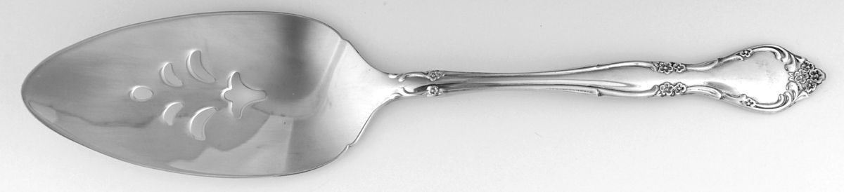 Affection (Silverplate, 1960) Server-Pie/Solid-Pierced by Oneida Silver-1