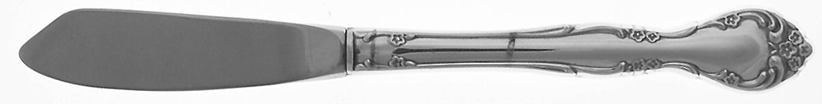 Affection (Silverplate, 1960) Hollow Handle Master Butter Knife by Oneida Silver-1