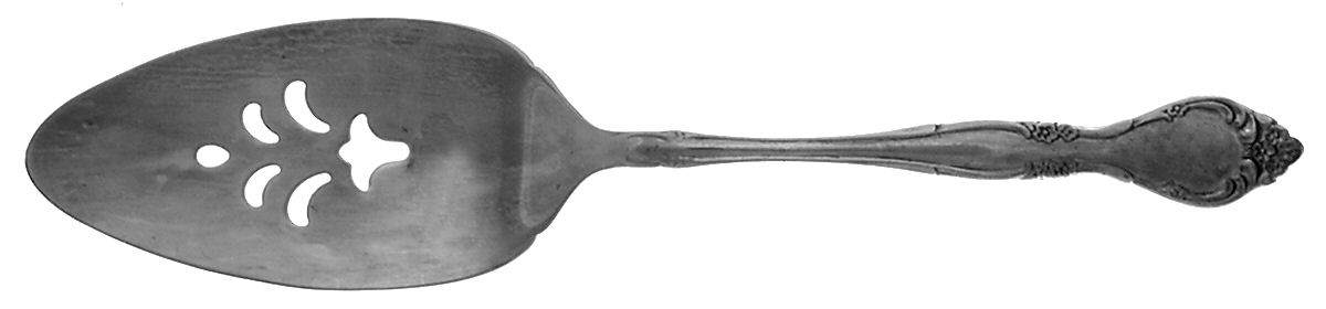Affection (Silverplate, 1960) Solid Pierced Pie Server by Oneida Silver-1
