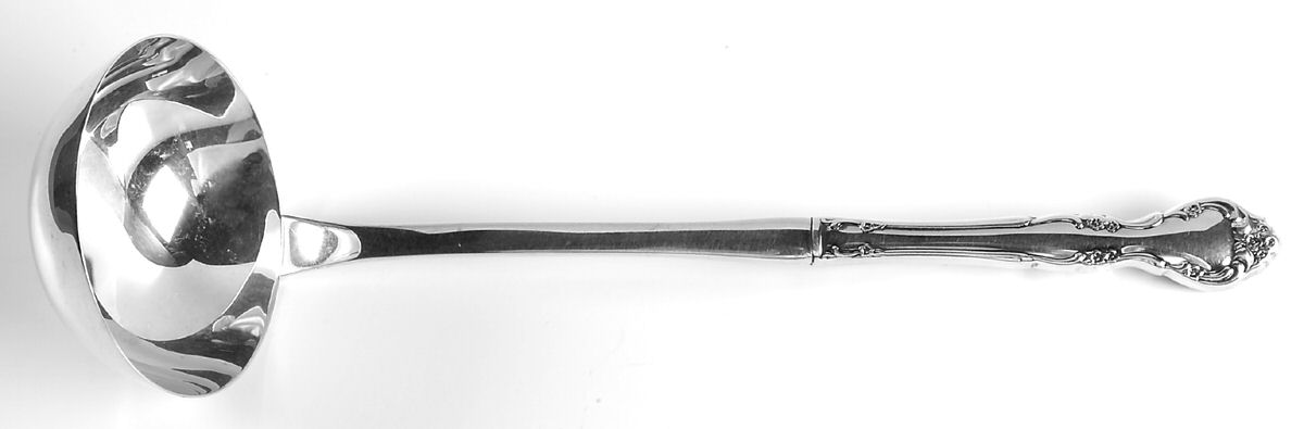Affection (Silverplate, 1960) Solid Soup Ladle by Oneida Silver-1