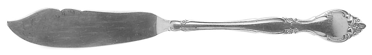 Affection (Silverplate, 1960) Flat Handle Master Butter Knife by Oneida Silver-1