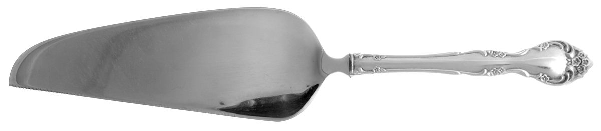 Affection (Silverplate, 1960) Pie & Cake Server with Stainless Blade by Oneida Silver-1