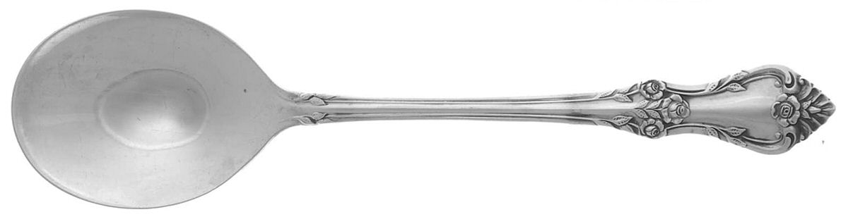 Afterglow (Sterling, 1956) Round Bowl Soup Spoon (Cream Soup) by Oneida Silver-1