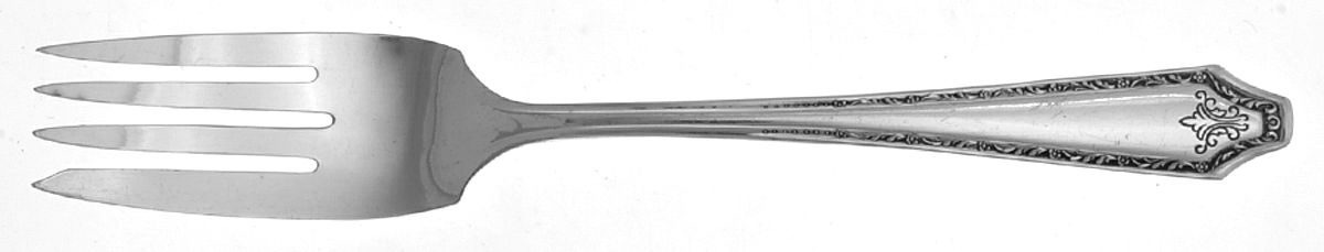 Alden (Silverplate, 1931) Individual Salad Fork by Oneida Silver-1