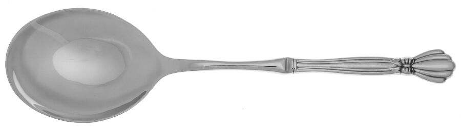 Alexis (Stainless) Casserole Spoon with Smooth Stainless Bowl HC by Oneida Silver-1