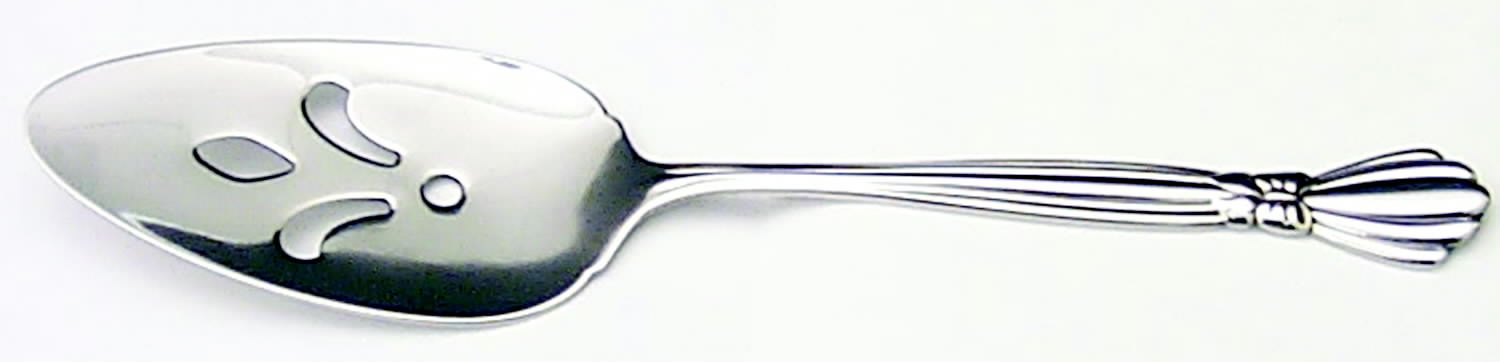 Alexis (Stainless) Pierced All Stainless Pie Server by Oneida Silver-1