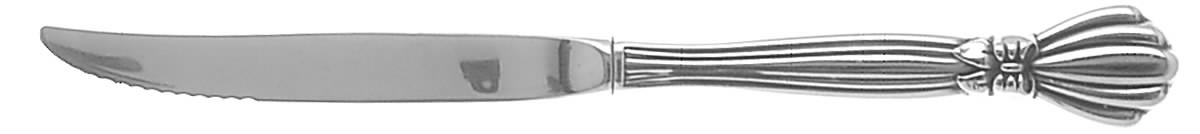 Alexis (Stainless) Individual Steak Knife Hollow Handle by Oneida Silver-1