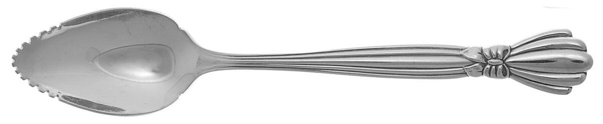 Alexis (Stainless) Fruit/Orange Spoon by Oneida Silver-1