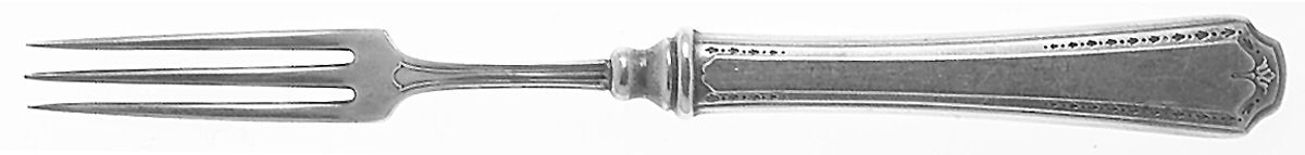 Algonquin (Silverplate, 1923) Individual Solid Fruit Fork by Oneida Silver-1