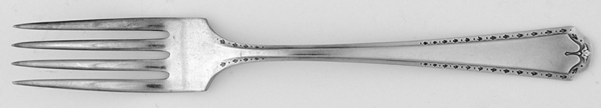 Algonquin (Silverplate, 1923) Youth Fork by Oneida Silver-1