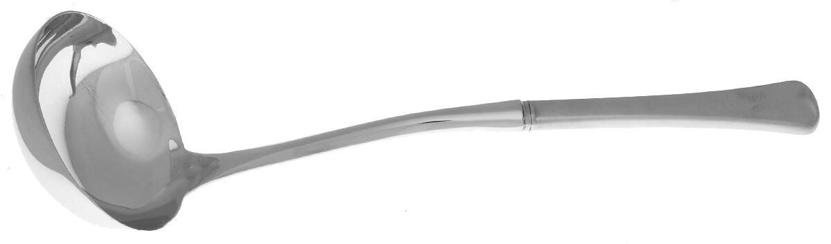 American Artistry (Stainless) Soup Ladle with Stainless Bowl HC by Oneida Silver-1