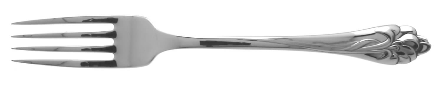Amaryllis (Stainless) Fork by Oneida Silver-1