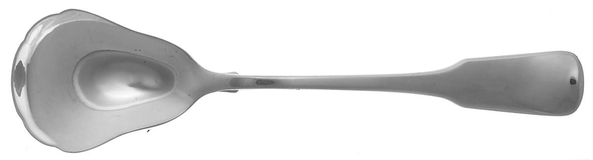American Colonial (Sterling, 1975) Sugar Shell Spoon by Oneida Silver-1