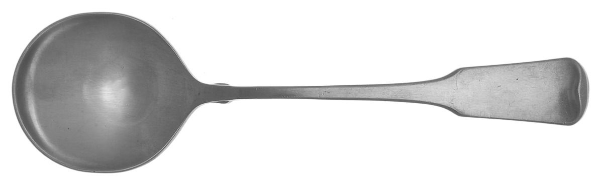American Colonial (Stainless) Round Bowl Soup Spoon (Cream Soup) by Oneida Silver-1