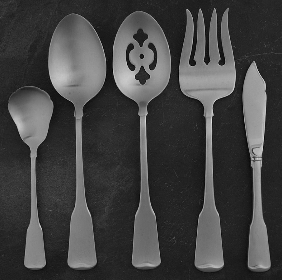 American Colonial (Stainless) 5 Piece Hostess Set by Oneida Silver-1