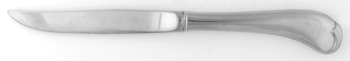 American Colonial (Stainless) Individual Pistol Handle Steak Knife by Oneida Silver-1