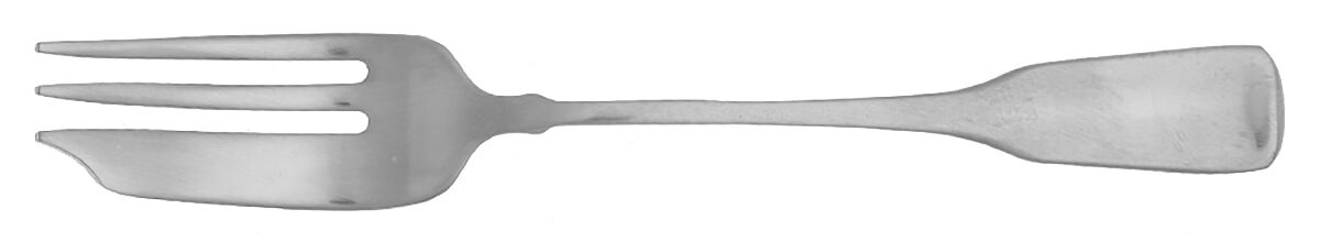 American Colonial (Stainless) Pastry Fork by Oneida Silver-1