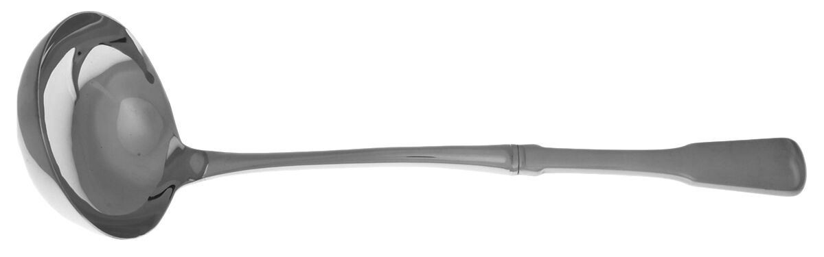 American Colonial (Stainless) Soup Ladle with Stainless Bowl HC by Oneida Silver-1