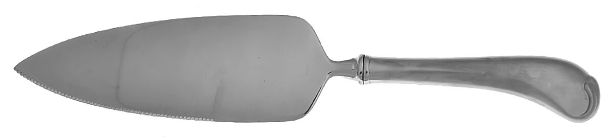American Colonial (Stainless) Pie Server with Serrated Stainless Blade HC by Oneida Silver-1