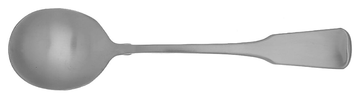 American Colonial (Stainless) Round Bowl Soup Spoon (Cream Soup) HC by Oneida Silver-1
