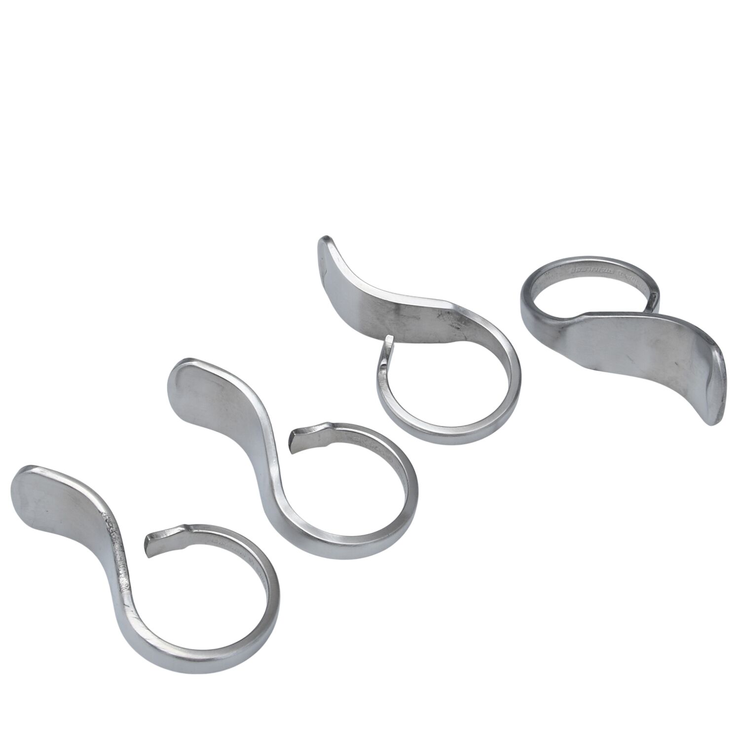 American Colonial (Stainless) Napkin Ring - Set of 4 by Oneida Silver-1