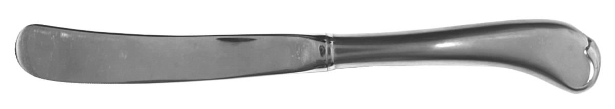 American Colonial (Stainless) Blunt Hollow Pistol Knife by Oneida Silver-1