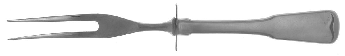American Colonial (Stainless) Small Steak Carving Fork with Stainless Prongs by Oneida Silver-1
