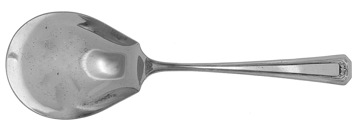 Amherst (Silverplate, 1938) Solid Smooth Casserole Spoon by Oneida Silver-1