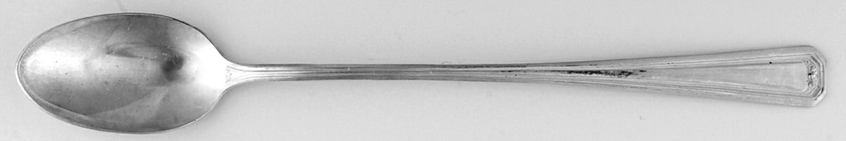 Amherst (Silverplate, 1938) Iced Tea Spoon by Oneida Silver-1