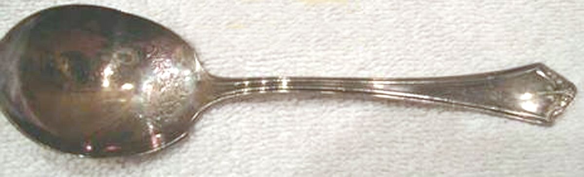 Andover (Silverplate, 1917) Sugar Spoon by Oneida Silver-1