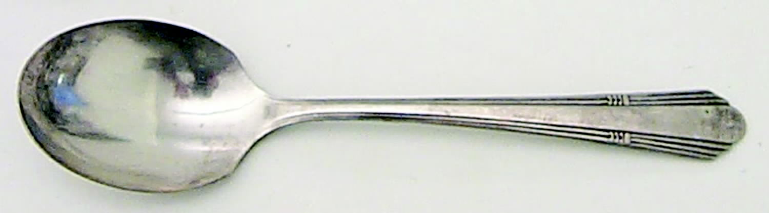 Andover (Silverplate, 1939) Sugar Spoon by Oneida Silver-1
