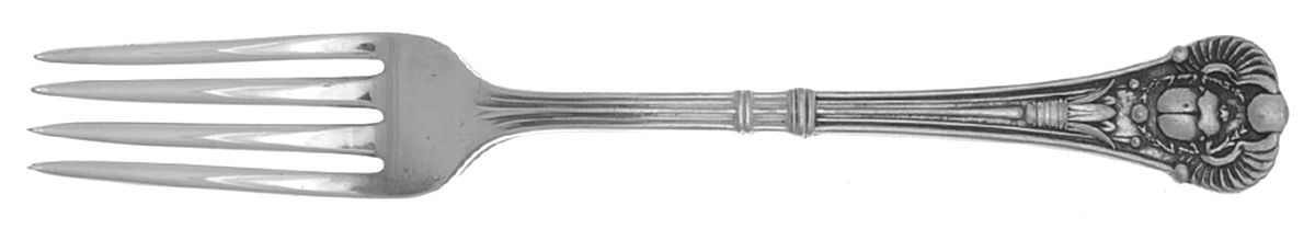 Antique Egyptian (Silverplate, 1909) Fork by Oneida Silver-1