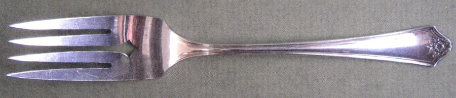 Ansonia (Silverplate, 1922) Individual Salad Fork by Oneida Silver-1