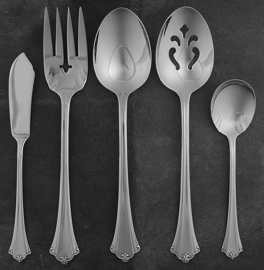 Anticipation (Stainless) 5 Piece Hostess Set by Oneida Silver-1