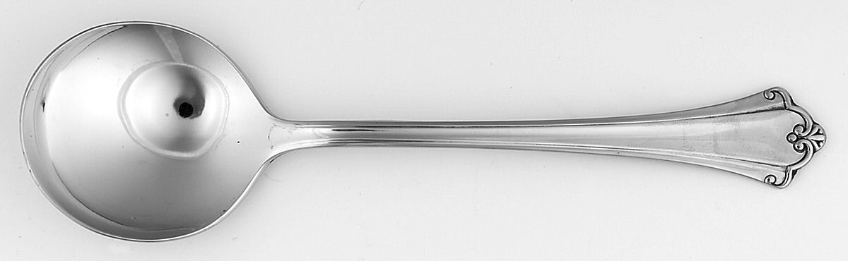 Anticipation (Stainless) Round Bowl Soup Spoon (Cream Soup) by Oneida Silver-1
