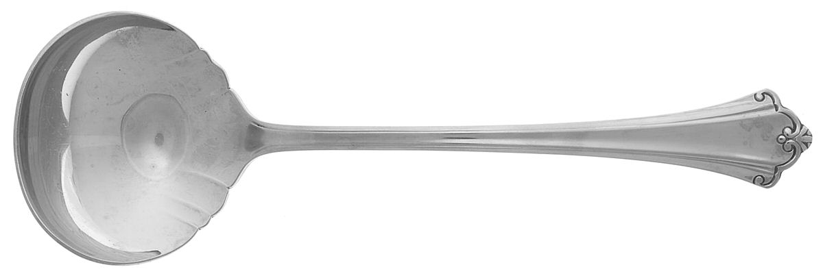 Anticipation (Stainless) Solid Gravy Ladle by Oneida Silver-1