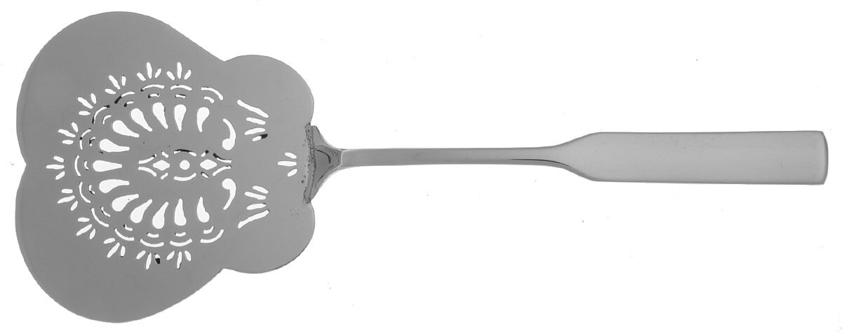 Antares (Stainless) Pierced Egg Server Solid Stainless HC by Oneida Silver-1