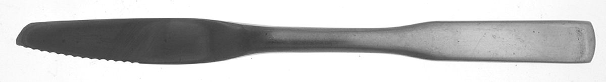 Antares (Stainless) Modern Solid Knife by Oneida Silver-1