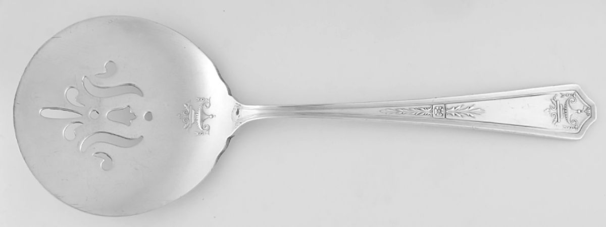 Apollo (Silverplate, 1929) Tomato Server, Solid Piece by Oneida Silver-1