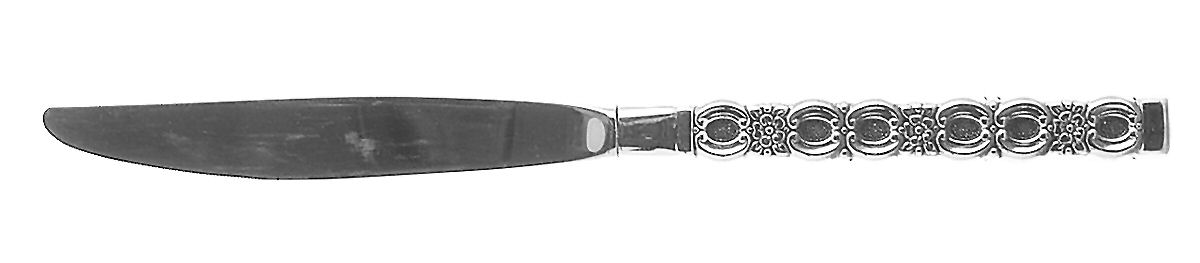 Applique (Stainless) Modern Hollow Knife by Oneida Silver-1
