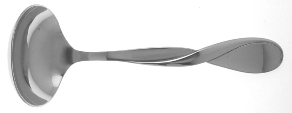 Aquarius (Stainless) Solid Gravy Ladle by Oneida Silver-1