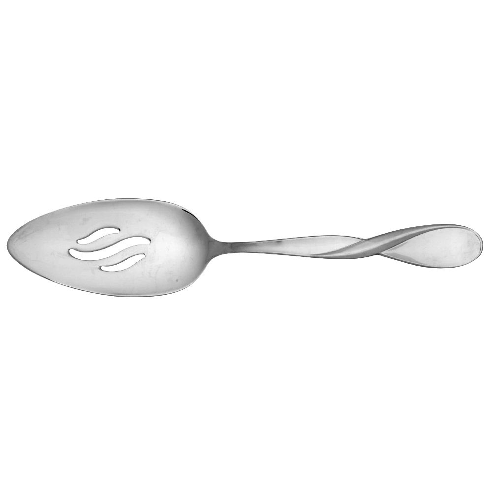 Aquarius (Stainless) Pierced All Stainless Pie Server by Oneida Silver-1
