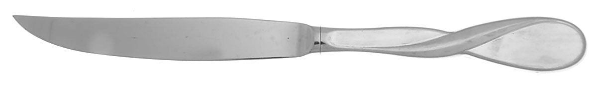 Aquarius (Stainless) Individual Steak Knife Hollow Handle by Oneida Silver-1