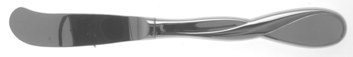 Aquarius (Stainless) Butter Spreader Hollow Hdl-Paddle/Stainless Blade by Oneida Silver-1