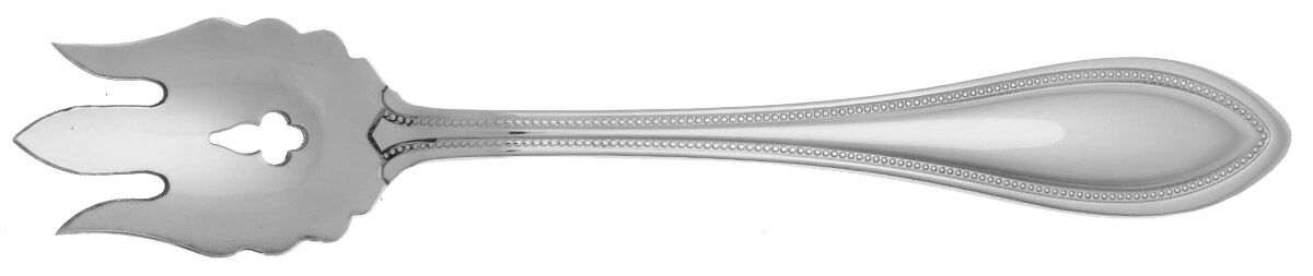 Arbor-American Harmony (Stainless) Vegetable Serving Fork Solid  HC by Oneida Silver-1