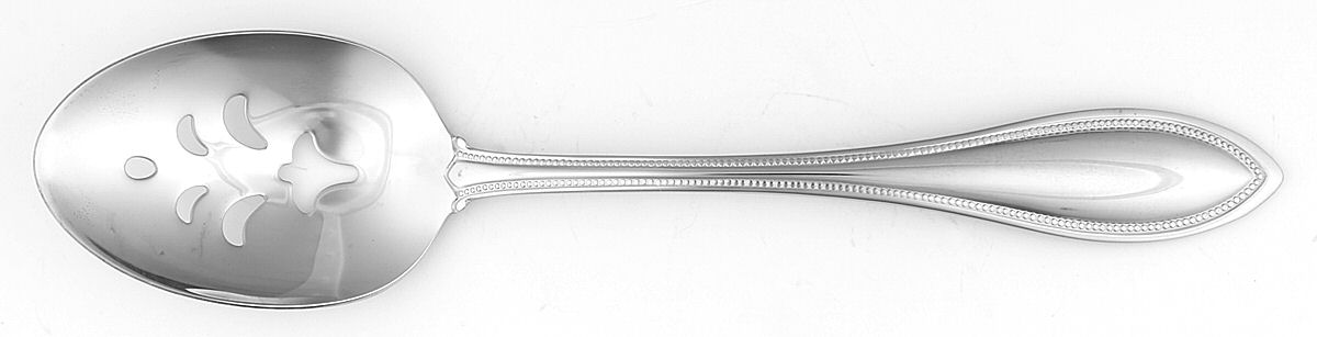 Arbor-American Harmony (Stainless) Pierced Tablespoon (Serving Spoon) by Oneida Silver-1