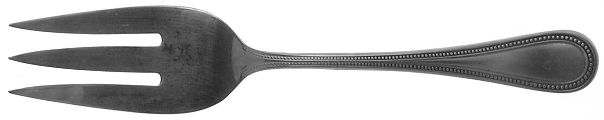 Ardmore (Stainless) Large Solid Cold Meat Serving Fork by Oneida Silver-1